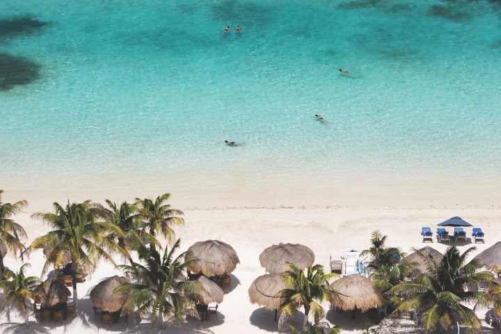 mexikanische Karibik, Mahahual, Strand