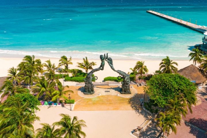 Playa Del Carmen, Mexiko, Karibik, Strand